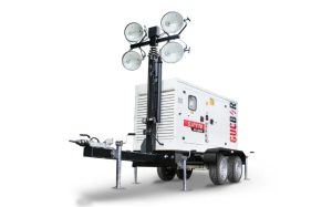 Máy phát điện lưu động có tháp đèn