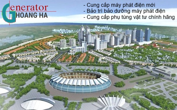 Cung cấp máy phát điện tại KCN cao hoà lạc