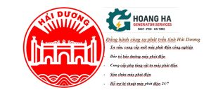 Máy phát điện tại KCN Hải Dương