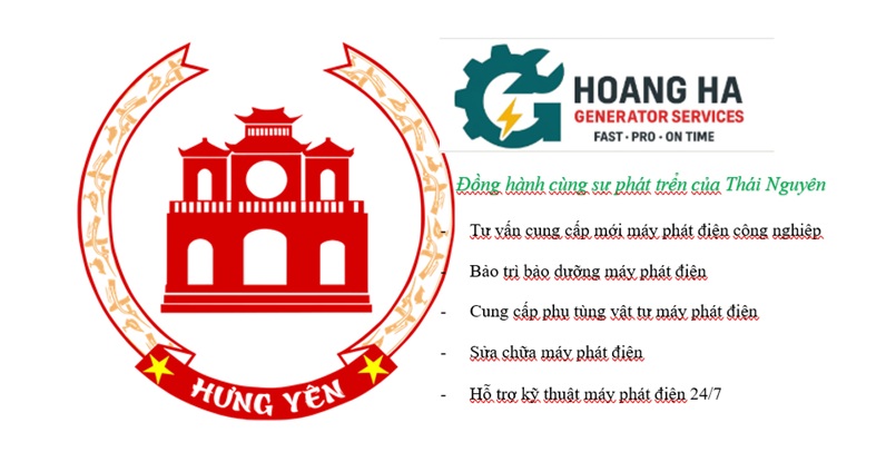 Máy phát điện tại KCN Hưng Yên