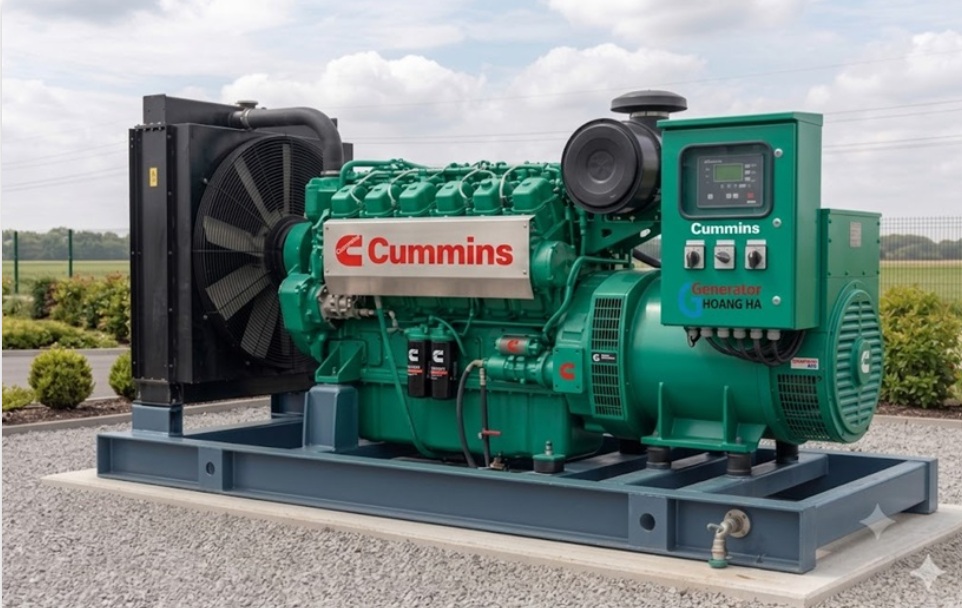 Máy phát điện Cummins dạng máy trần